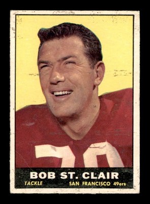 1961 Topps #63 Bob St.Clair   G/VG X3557098