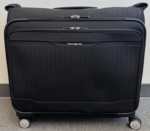 Samsonite Silhouette 18 Garment Bag Spinner Suitcase Luggage, Black - Picture 6 of 22