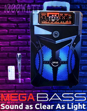 DPUS 801 Musikbox mit 1000 Watt, Lautsprecher Schwarz NEU und in OVP