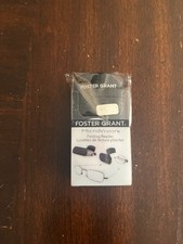 Foster Grant MicroVision Folding Readers +1.50 NEW