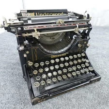 Underwood No 5 Typewriter Fully Functional Serviced New Ink Antique Desktop 1913