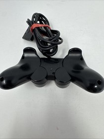 Official Sony PlayStation 2 Dualshock 2 Controller Black TESTED