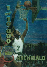 1995 Signature Rookies Kromax Flash From The Past FP6 Tiny Archibald Celtics HOF