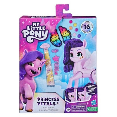 Hasbro My Little Pony Prinzessin Ruby Blütenblätter Style Look Fashion Figur mi