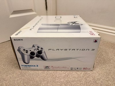 Console Sony PS3 80Go Argent Satiné CECHL00 - Testée, Avec Manette (Japon)