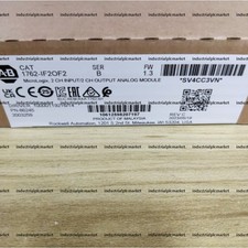 New Factory Sealed Allen-Bradley 1762-IF2OF2 MicroLogix1200 Analog I/O Module