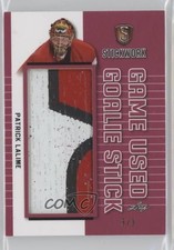 2018 Leaf ITG Stickwork Game Used Goalie Stick Red 3/3 Patrick Lalime 1qy