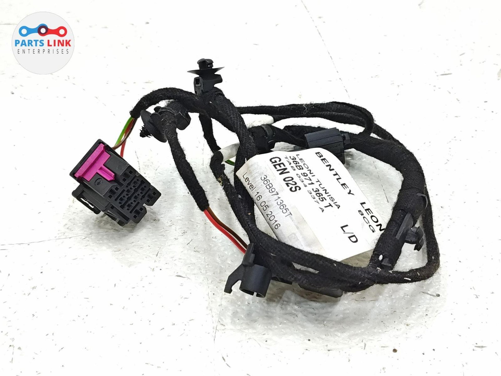 Bentley Bentayga Speed 2017-2020 Front Left Seat wiring harness