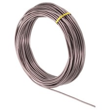 9 Gauge 3mm Aluminum Wire 80ft Bendable Metal Craft Armature Wire Brown
