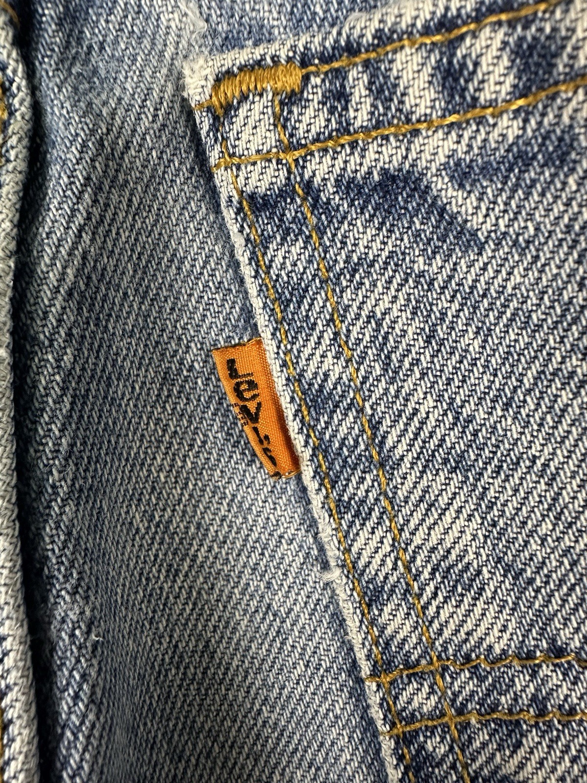 VTG Levi's 512 Jeans Womens 9 High Rise Slim Tapered Made in USA 90s thumbnail 3