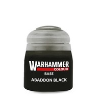 Base Abaddon Black 12Ml Citadel Farben Games Workshop Malen Acrylfarbe Neu/Ovp