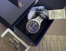 CASIO LINEAGE LCW-M100TSE-1AJF Titanium Analog Digital Radio Solar Watch 40mm