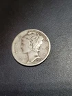 1944-S 10C Mercury Dime F 90 % Silver
