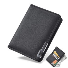 Fashion Wallets for Men Slim Credit Card Holder Purses Cross Pattern Women's Sho