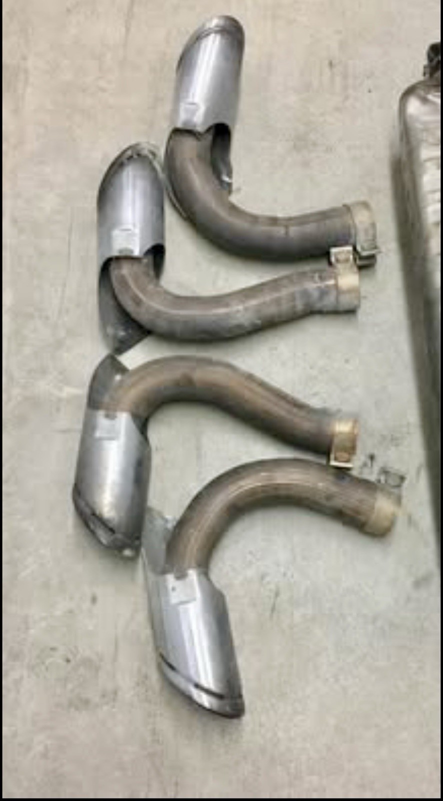 muffler parts Lamborghini Urus