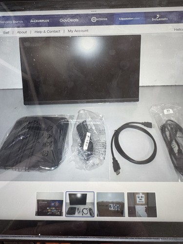 View Sonic 22 Zoll IPS 1080P Monitor mit Ultra Dash Thin Blendet HDMI Display - Bild 2 von 4