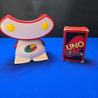 Game - Uno Roboto - Interactive Gameplay - Mattel - 2010 - WORKS - READ
