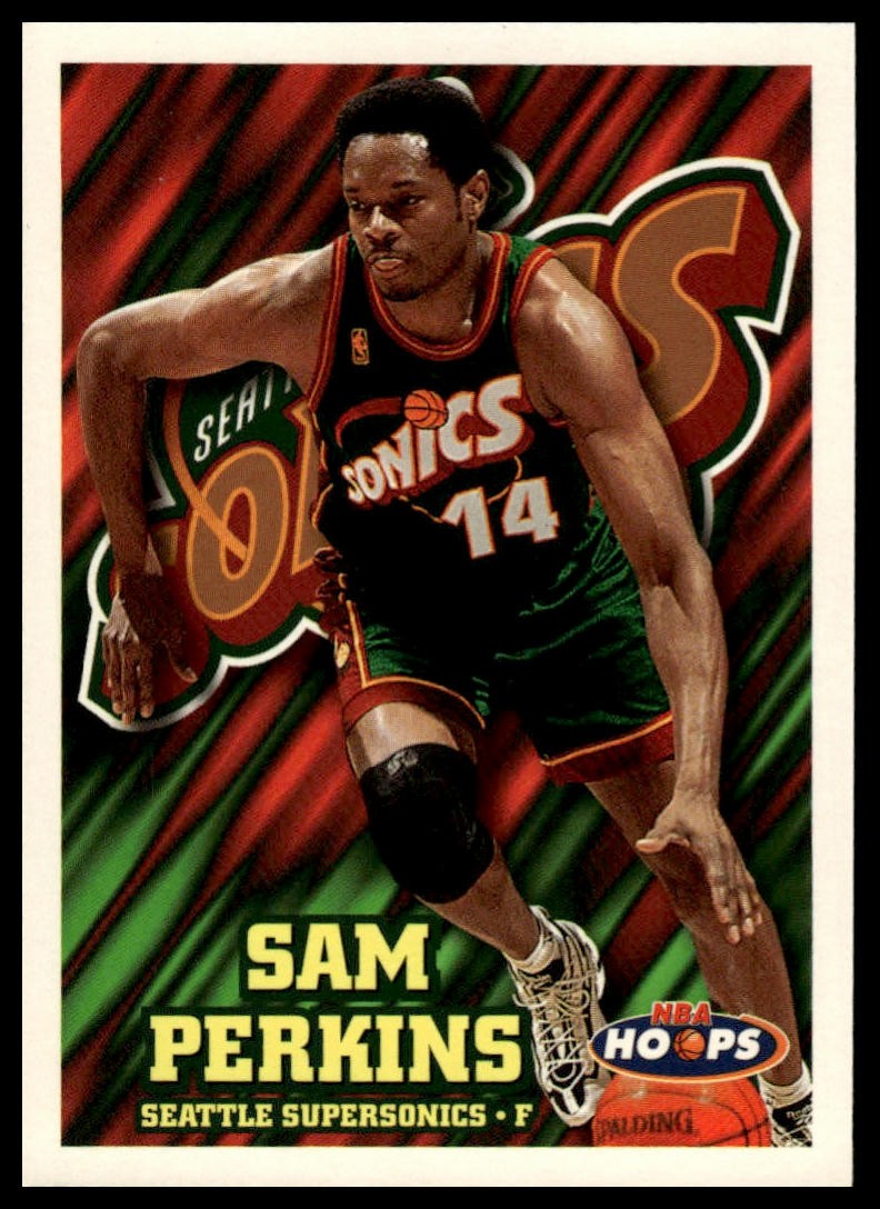 1997-98 Hoops #142 Sam Perkins