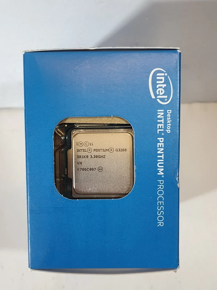 NEW Intel Pentium G3260 Dual-Core 3.3GHz LGA1150 BX80646G3260 Processor w/Cooler - Image 3 of 4