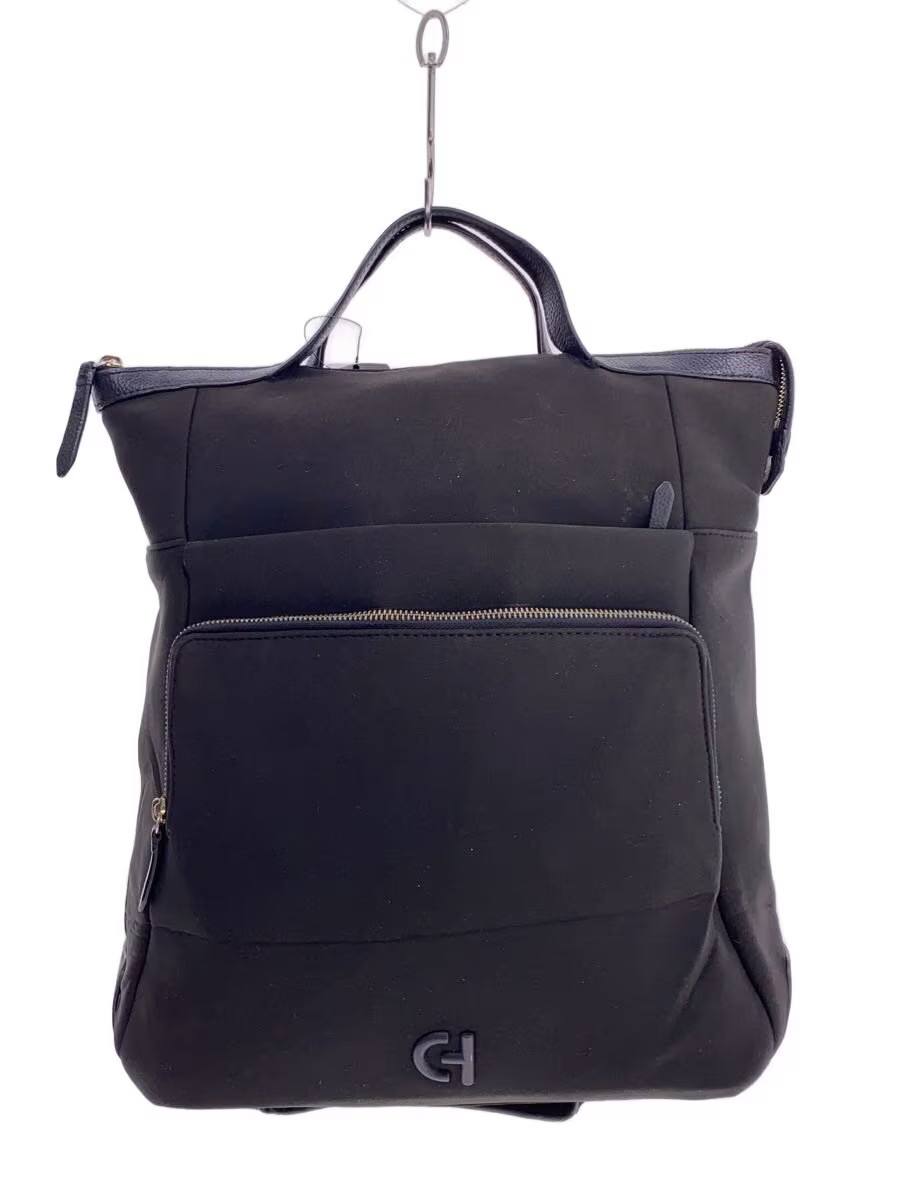 Cole Haan Backpack Blk Solid KK484 - image 1