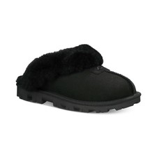Women's UGG Coquette Slip On Slide Slippers Black
