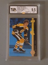2014-15 Upper Deck Shining Stars Blue Bobby Orr Graded TGA 9.5 Boston Bruins HOF
