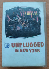 Nirvana MTV Unplugged New York 1994 India Import Cassette Clamshell Grunge OOP
