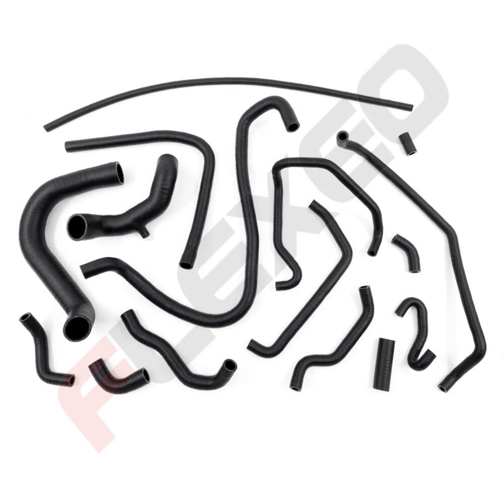 Kit eau 16 durites silicone Renault 20 2.2 TX &agrave; haute r&eacute;sistance thermique