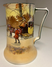 Royal Doulton Series Ware Coaching Days Jug Height 17cm