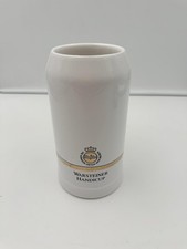 Rastal Warsteiner HandiCup Steinkrug Bierkrug 1 Liter Goldrand Sammler Vintage