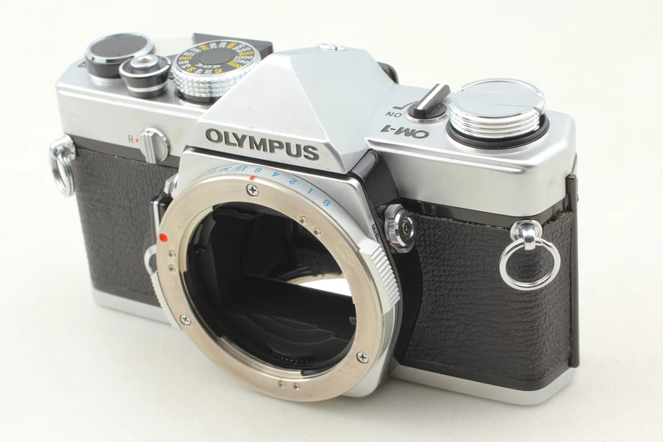 [Top MINT in Box] Olympus OM-1 Silver 35mm SLR Film Camera Body From JAPAN - Image 4 of 4