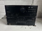 Kenwood AX-43 stereo integrated amplifier merge with double deck