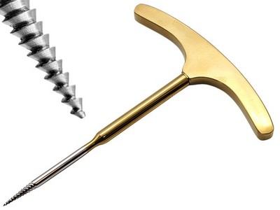 ARTMAN INSTRUMENTS Dental Root Extraction Screw Elevator for Front Roots-...