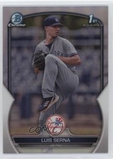 2023 Bowman Chrome Prospects Refractor 472/499 Luis Serna #BCP-168 0xq4