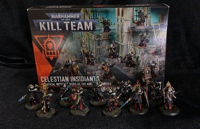 Games Workshop Warhammer 40000 Kill Team: Celestian Insidiants AMAZING PAINT JOB