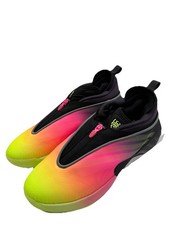 Adidas Men s 9 Wmns 10 D.O.N. Issue 7 Basketball Shoe JR7697 Black Pink Yellow.