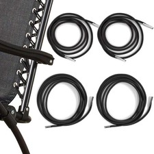 Bealuffe Replacement Cords for Zero Gravity Chair 4 Cords Patio Recliner Repa...