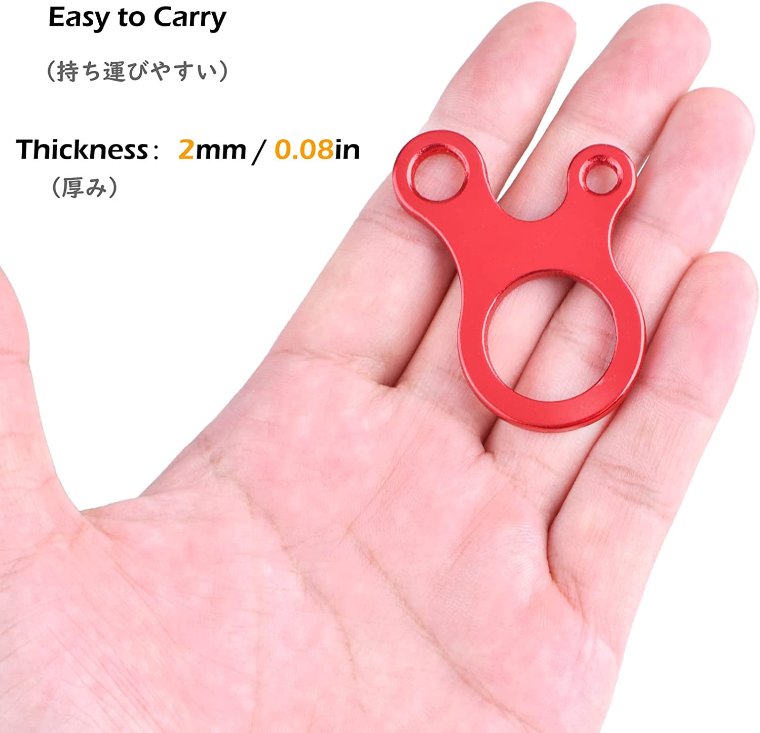 Guyline Cord Adjuster Rope Tensioner Tent Guy Line Paracord Tightener Loop Alien