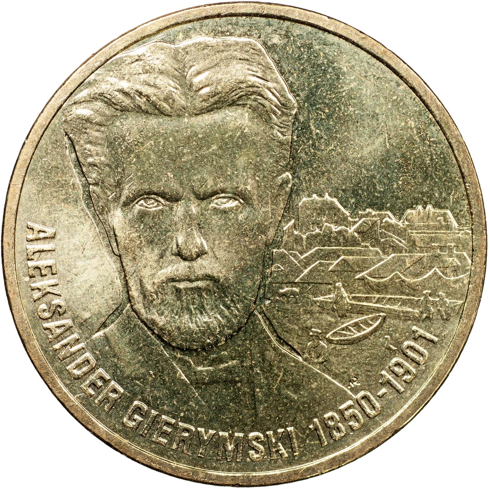 Poland Coin 2 złotych. 2006 (KM#Y.575 Unc) Painter - Aleksander Gierymski - Image 3 of 3