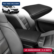 Muslogy Center Console Armrest Cover Fit For Honda Cr-v 2017-2022 Accessories C