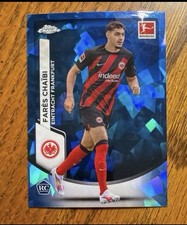 2023-24 Topps Chrome Bundesliga Sapphire Edition - Fares Chaibi #28 (RC)