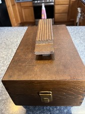 Vintage/Antique Signature Electric Shoe Polisher/Buffer Shoe In Wood Box -works 