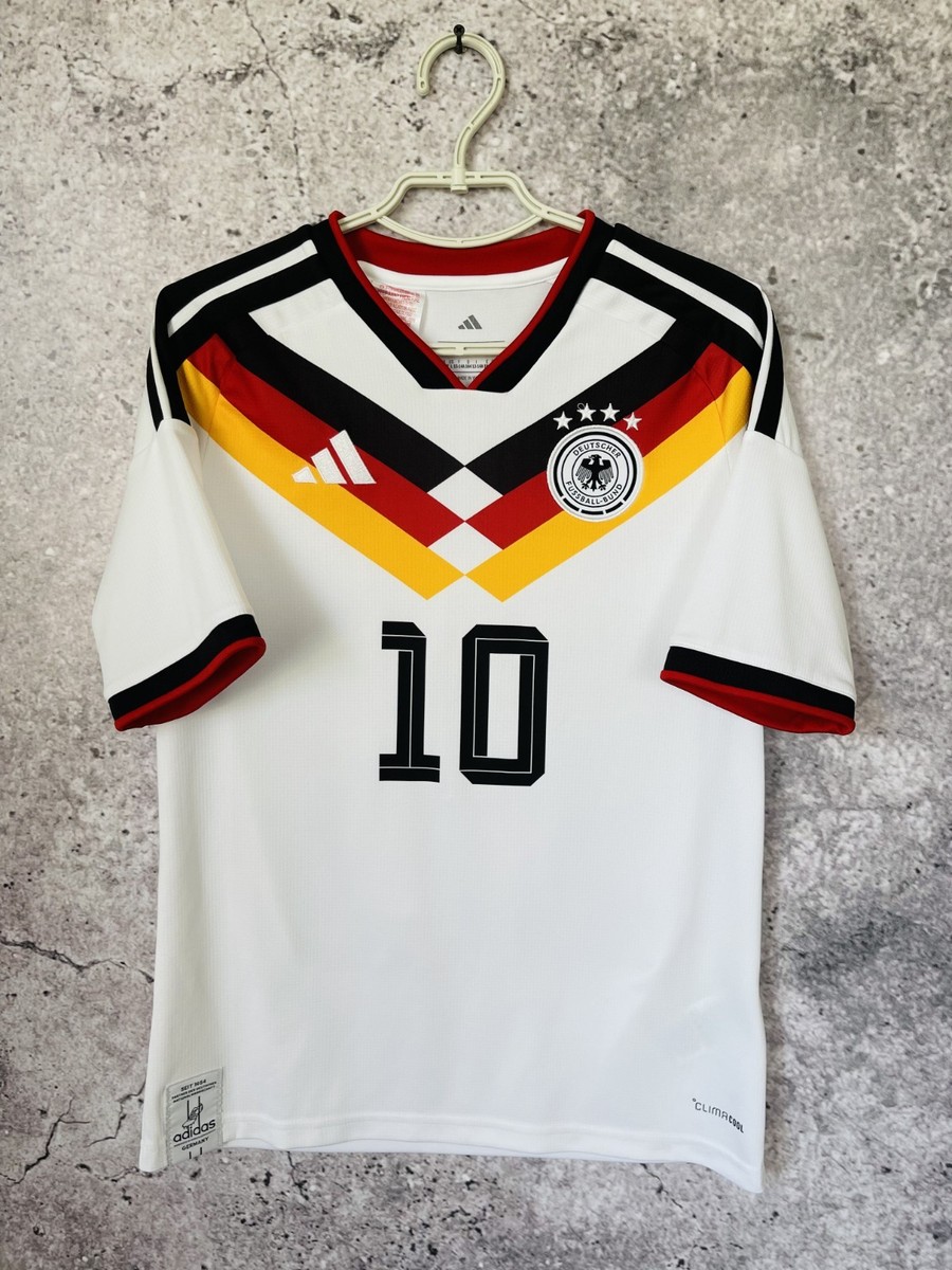 ADIDAS GERMANY TEAM JERSEY 2026 HOME SOCCER SHIRT MUSIALA #10 BOYS