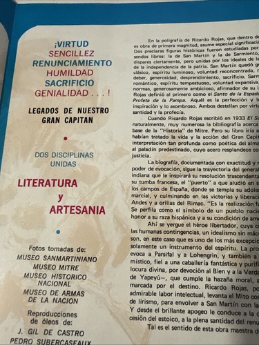 Vintage Book EL SANTO DE LA ESPADA - SAN MARTIN LITHO COPPER LID ED.CAMPANO - Picture 21 of 23