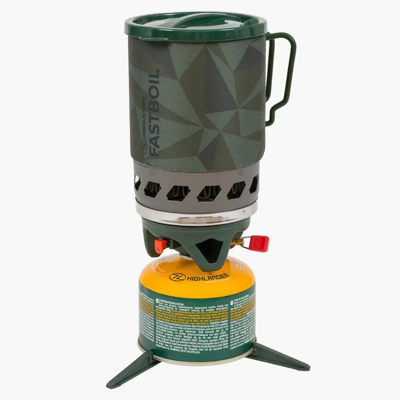 Highlander Blade Fastboil 3 1.1L Gas Stove - Olive Green
