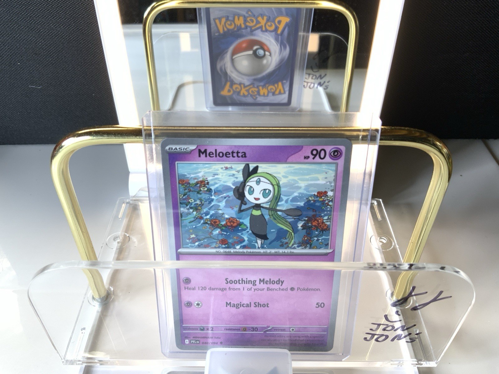 Pokemon Meloetta (40/130) Phantasmal Flames NM