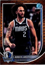 2025-26 Bowman Chrome  Reptilian Refractor: Dereck Lively II BCV-198  *Scratch