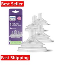 Natural Response Nipples, Fast Flow Flow 4, 4-Pack, /44