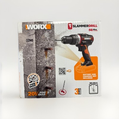Akku Schlagbohrschrauber Schlagbohrhammer ohne Akku, WORX WX-JCR.9 NEU & OVP