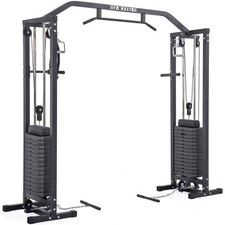 GYM MASTER 180kg Cable Crossover Machine Equipment Pull Up Multi Station Cage